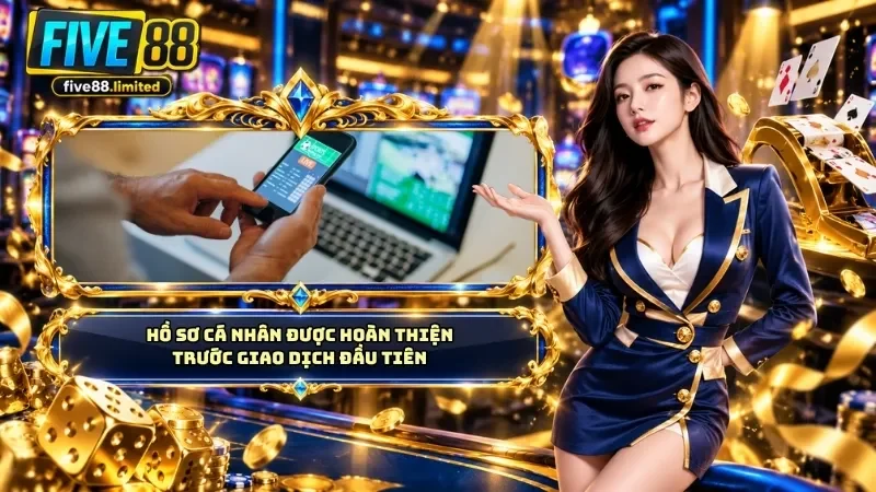 Hồ sơ cá nhân được hoàn thiện trước giao dịch đầu tiên 