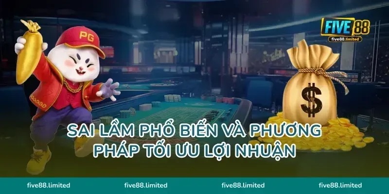 Sai lầm phổ biến và phương pháp tối ưu lợi nhuận