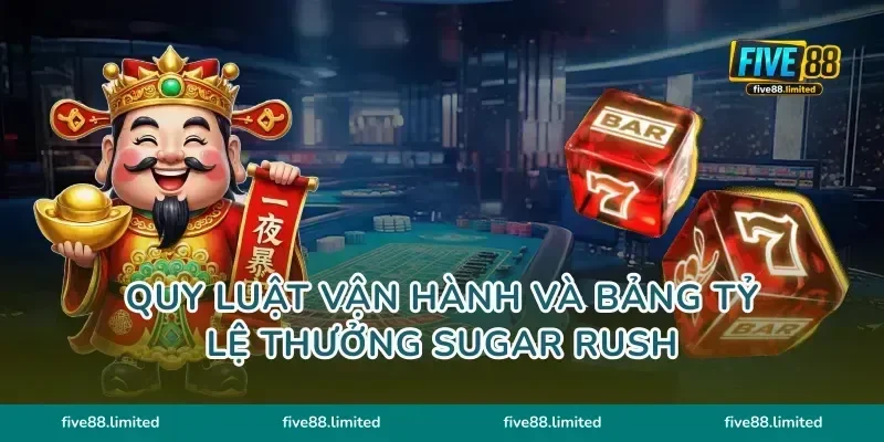 Quy luật vận hành và bảng tỷ lệ thưởng Sugar Rush