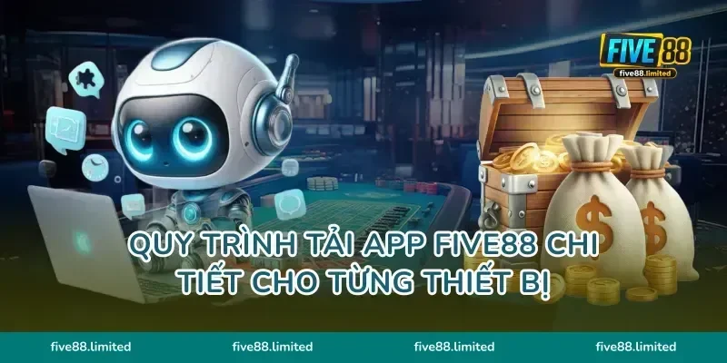 Quy trình tải app Five88 chi tiết cho từng thiết bị