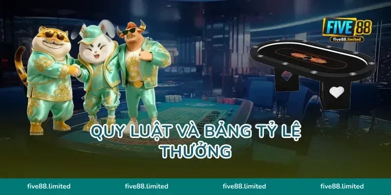 Quy luật và bảng tỷ lệ thưởng